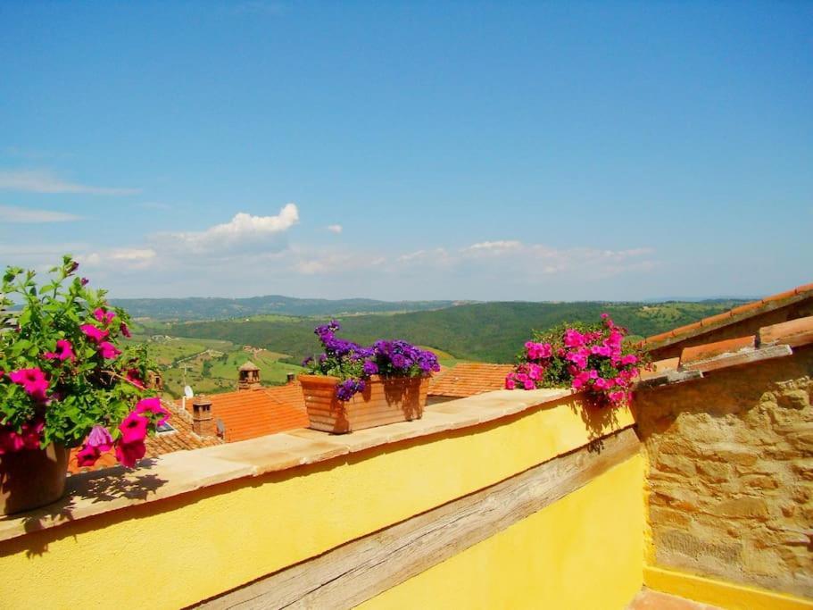 Near The Sea Big Panoramic House 2 Terraces In Lovely Village Montiano (Tuscany) Exterior foto