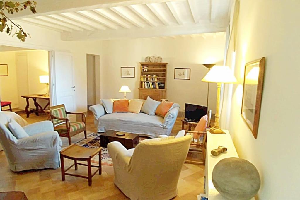 Near The Sea Big Panoramic House 2 Terraces In Lovely Village Montiano (Tuscany) Exterior foto