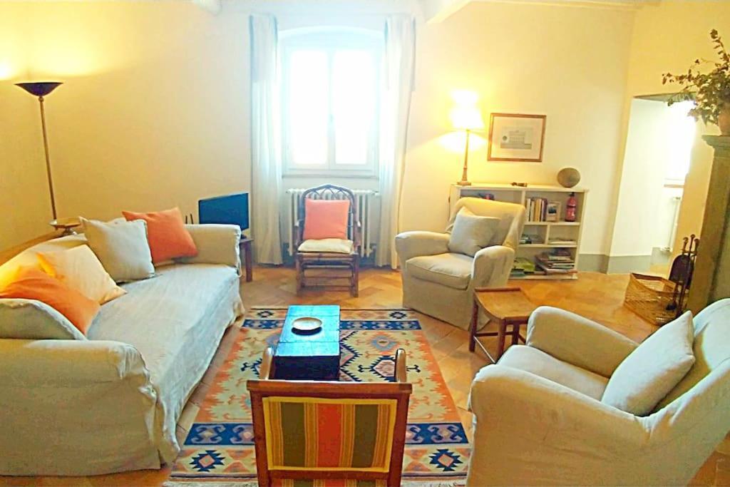 Near The Sea Big Panoramic House 2 Terraces In Lovely Village Montiano (Tuscany) Exterior foto