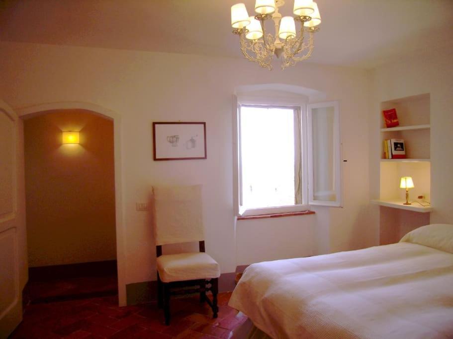 Near The Sea Big Panoramic House 2 Terraces In Lovely Village Montiano (Tuscany) Exterior foto