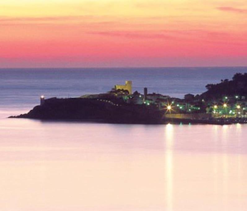 Near The Sea Big Panoramic House 2 Terraces In Lovely Village Montiano (Tuscany) Exterior foto